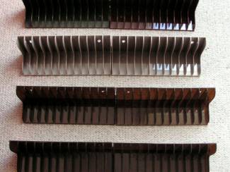 4 Discofoon cassettebandrekjes voor totaal 48 bandjes ZGAN