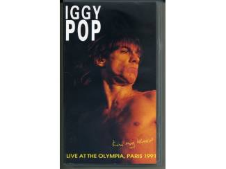 VHS Iggy Pop Kiss My Blood Live At The Olympia Paris 1991 VHS