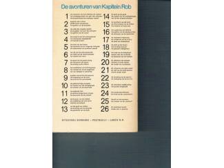 Stripboeken Kapitein Rob Skarabee reeks nr. 1 (B)