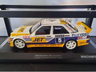 Auto's Mercedes Benz 190E 2.5 16 EVO Team MS Jet #5 Schaal 1:18