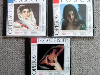 3 Operaviva CD’s Carmen Tosca Tristano E Isotta €4 PER/STUK