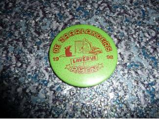 Button Cv de Zaarlanders Rijen 1998 Laverije winkelcentrum 5,5cm