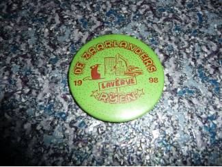 Button Cv de Zaarlanders Rijen 1998 Laverije winkelcentrum 5,5cm