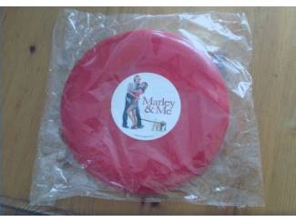 Frisbee rood nieuw Marley and Me film gadget doorsnee 20 cm