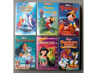 Disney 30 verschillende Disney VHS banden in mooie staat