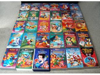 Disney 30 verschillende Disney VHS banden in mooie staat