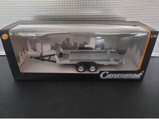 Caravans en aanhangers Tow Car Trailer Two Wheels Schaal 1:43