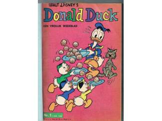 Striptijdschriften Donald Duck 1966 bundeling nr. 1
