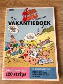 Stripboeken Jan Jans en de kinderen vakantieboek 2008 + 2017 Libelle