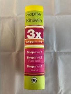 Romans Sophie Kinsella 3 x Shopaholic omnibus  ( hardcover ) staten , ja