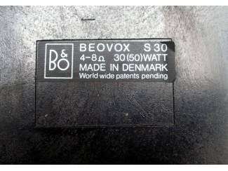 Speakers Bang & Olufsen 2 Beovox S30 passieve luidsprekers 50 watt