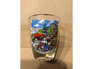 Borrelglaasje Oberammergau (Zuid-Duitsland) borrel glas