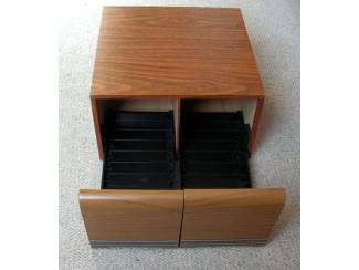 CD Fineer opbergbox voor enkel en/of meerder CD's MOOIE STAAT