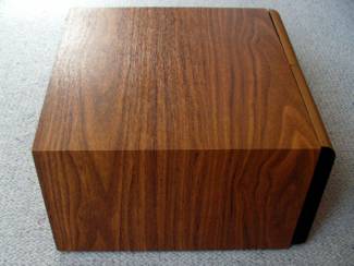 Opbermiddelen CD Fineer opbergbox voor enkel en/of meerder CD's MOOIE STAAT