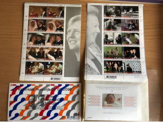 Postzegels | Thematische zegels Postzegelvel 10 st Beatrix geboorte kind Claus prinsen (TPG)