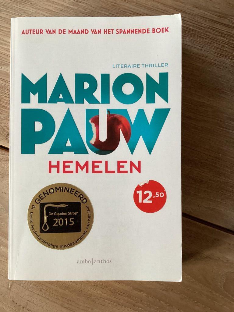 Hemelen - auteur Marion Pauw - thriller