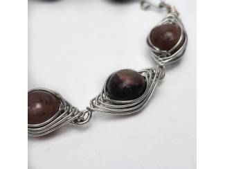 Armbanden Armbandenset van natuursteen