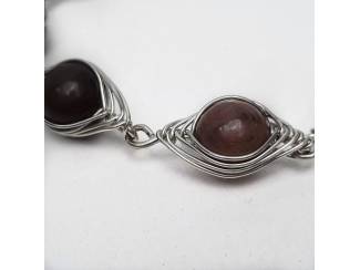 Armbanden Armbandenset van natuursteen