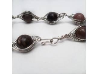 Armbanden Armbandenset van natuursteen