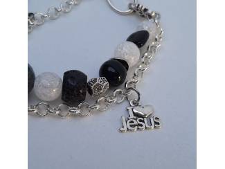 Armbanden Armband van natuursteen