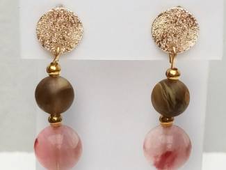 Oorbellen Oorbellen van edelsteen en natuursteen