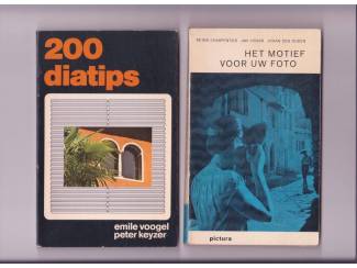 Paperback 200 dia tips en paperback Het motief voor uw foto