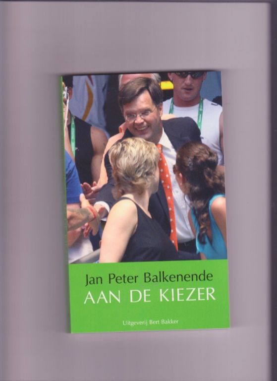 Jan Peter Balkenende  : aan de kiezer  CDA
