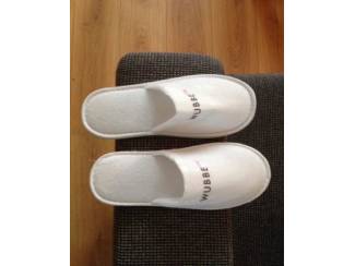 Sandalen & Slippers Sloffen wit 29 cm lang met rubber zolen sauna slippers
