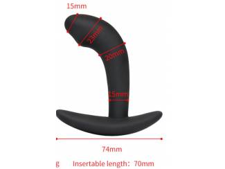 Speeltjes Electro Shock Anale Plug voor koppels