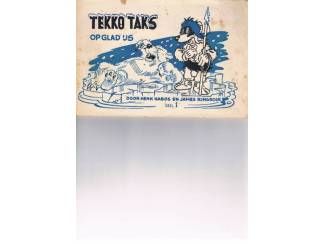 Stripboeken Tekko Taks op glad ijs (Trouw)