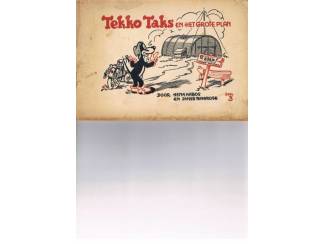 Stripboeken Tekko Taks en het grote plan (Trouw)