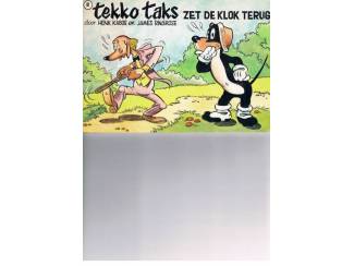 Stripboeken Tekko Taks zet de klok terug
