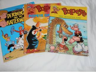 Stripboeken Pakketje oude strips