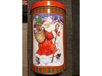 Kerst Kerstman blik bus vorm verschillende illustraties Hartmann