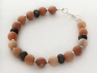 Sieraden en Tassen Armbandenset van natuursteen