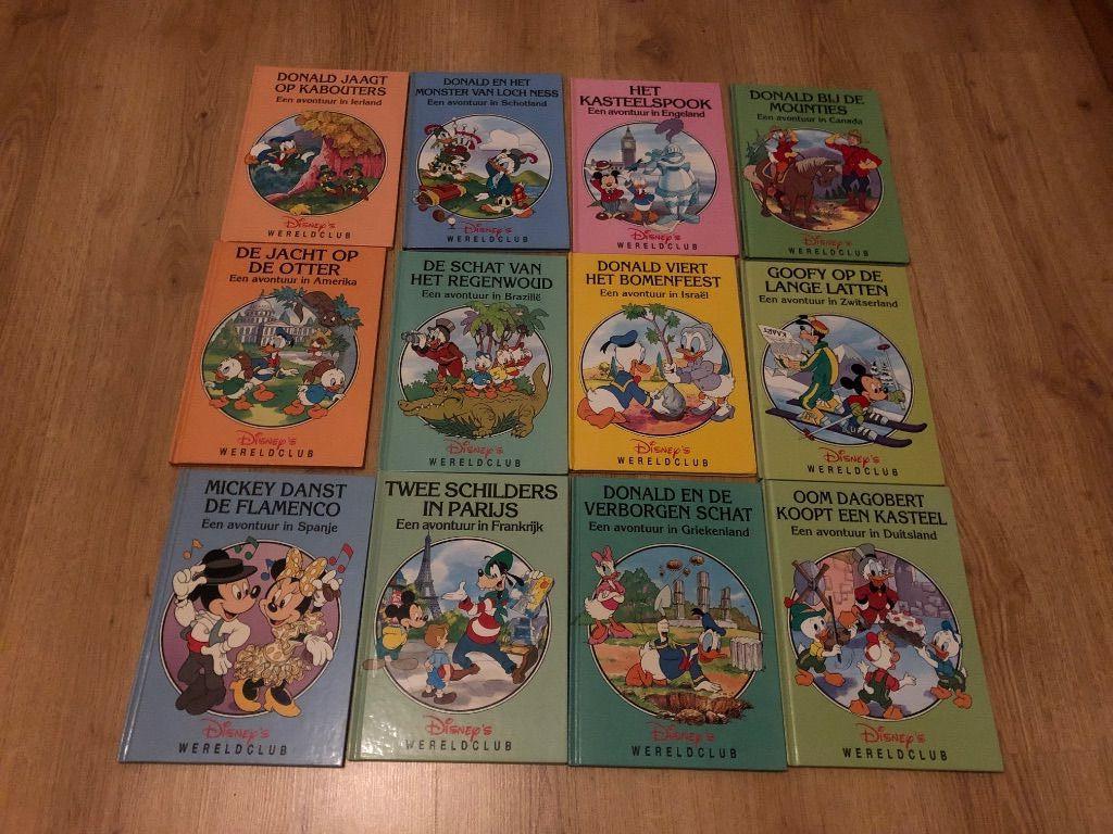 12 boeken Disney wereldclub Disney wereld club