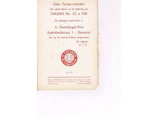 Stripboeken Tarzan ATH nr. 23 De schrik der jungle!