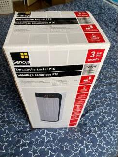 Huishoudelijk Sencys Keramische verwarming