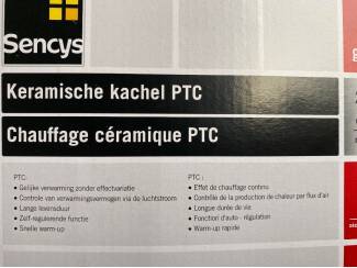 Huishoudelijk Sencys Keramische verwarming