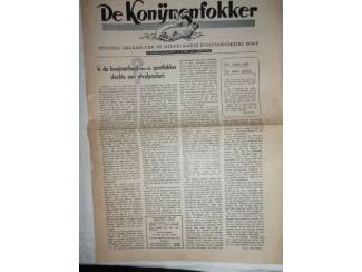Huisdieren AFGEPRIJSD: De Konijnenfokker 1948