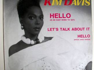 Grammofoon / Vinyl Kim Davis Hello 3 nrs 12" Maxi Vinyl Single 1986 mooie staat