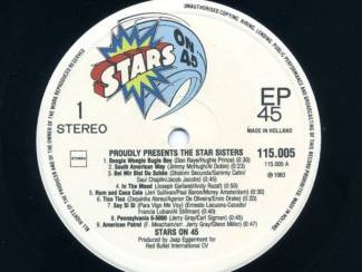 Grammofoon / Vinyl The Star Sisters Stars on 45 12" Maxi Vinyl Single 1983 ZGAN