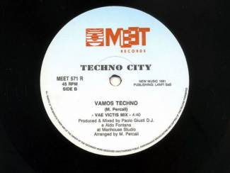 Grammofoon / Vinyl Techno City Vamos Techno (Remix) 12" Maxi Vinyl Single 1991