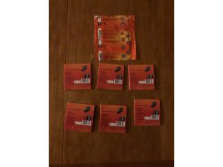 Stickers 6 AH Oranje patches plus 1 Hollandicons tattoo sticker