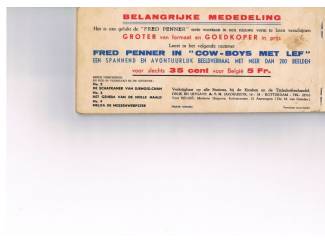 Stripboeken Fred Penner nr. 5