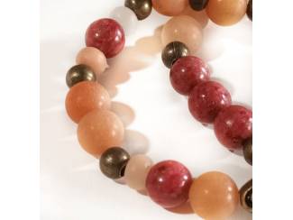 Armbanden Armbandenset van natuursteen