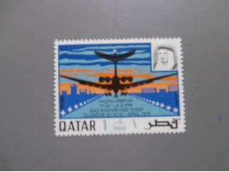 Postzegel Qatar 1970 / Air Mail - Vickers