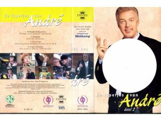 VHS De typetjes van André van Duin deel 1 en deel 2 VHS + CD