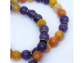 Armbanden Armbandenset van natuursteen