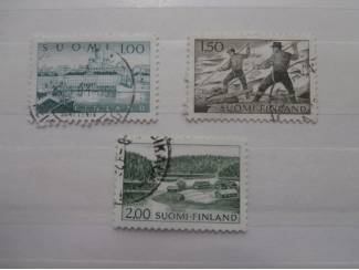 Postzegels Finland 1970 -1990 / Daily en Diversen
